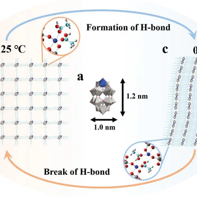 11. Temperature-Responsive Self-Assembly of Single Polyoxometalates Clusters Driven by Hydrogen Bonds