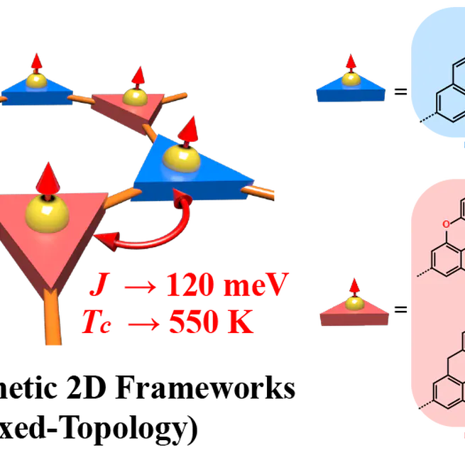 28. Metal-Free Ferromagnetism in Triangulene Two-Dimensional Frameworks